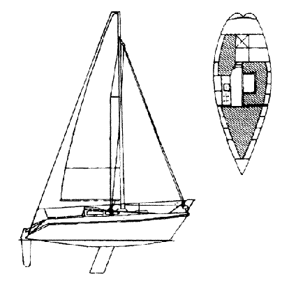 TES Optima 22 - 1995 model drawing