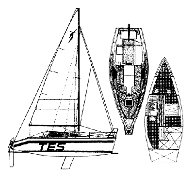 TES 650 - 1984 model drawing